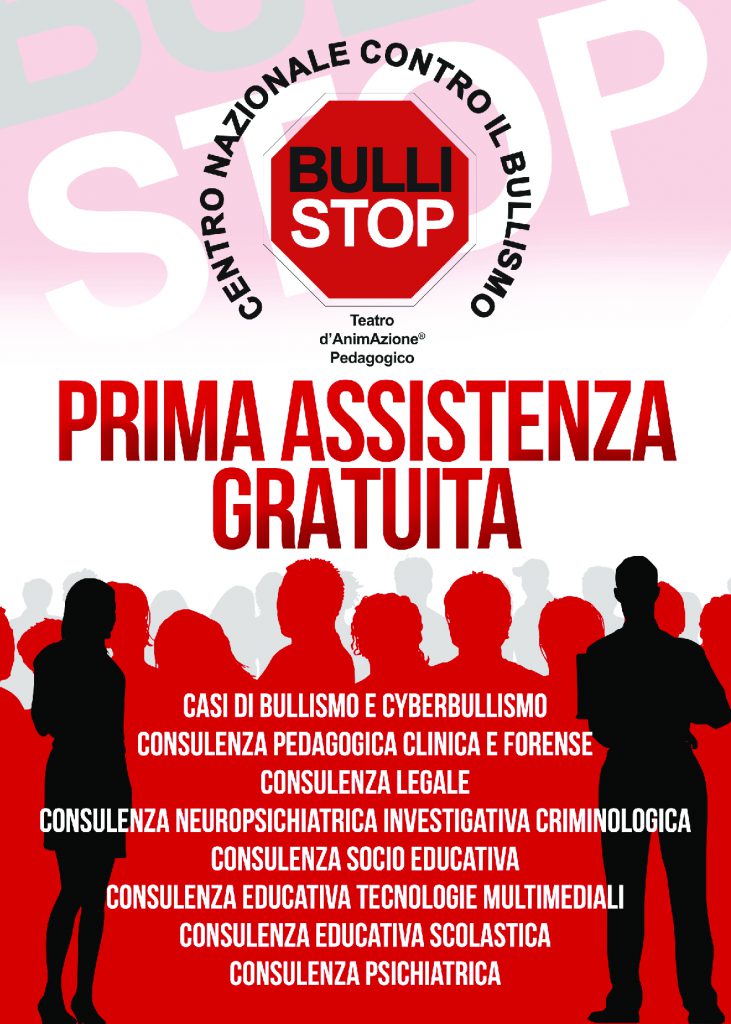 Brochure Centro Nazionale Contro Il Bullismo BULLI STOP